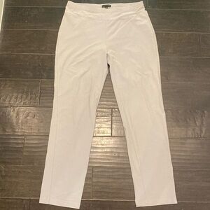 EILEEN FISHER NWOT Viscose Leggings | Light Grey | Small